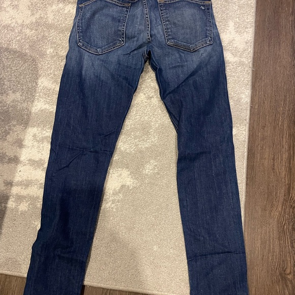 Rag & Bone size 28 distressed denim barely worn - Picture 2 of 2